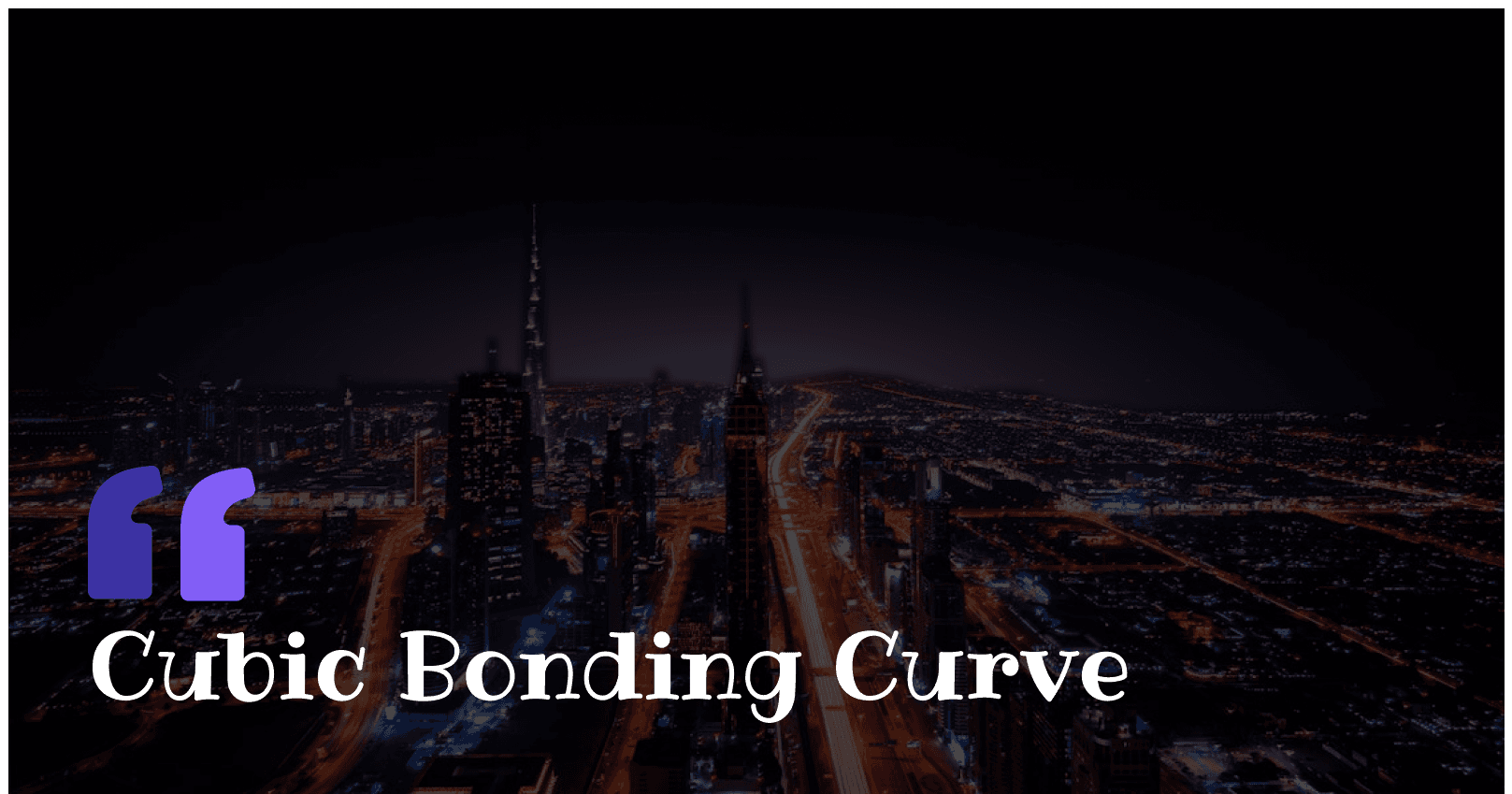 Understanding the Cubic Bonding Curve in Phrase.Trade Protocol